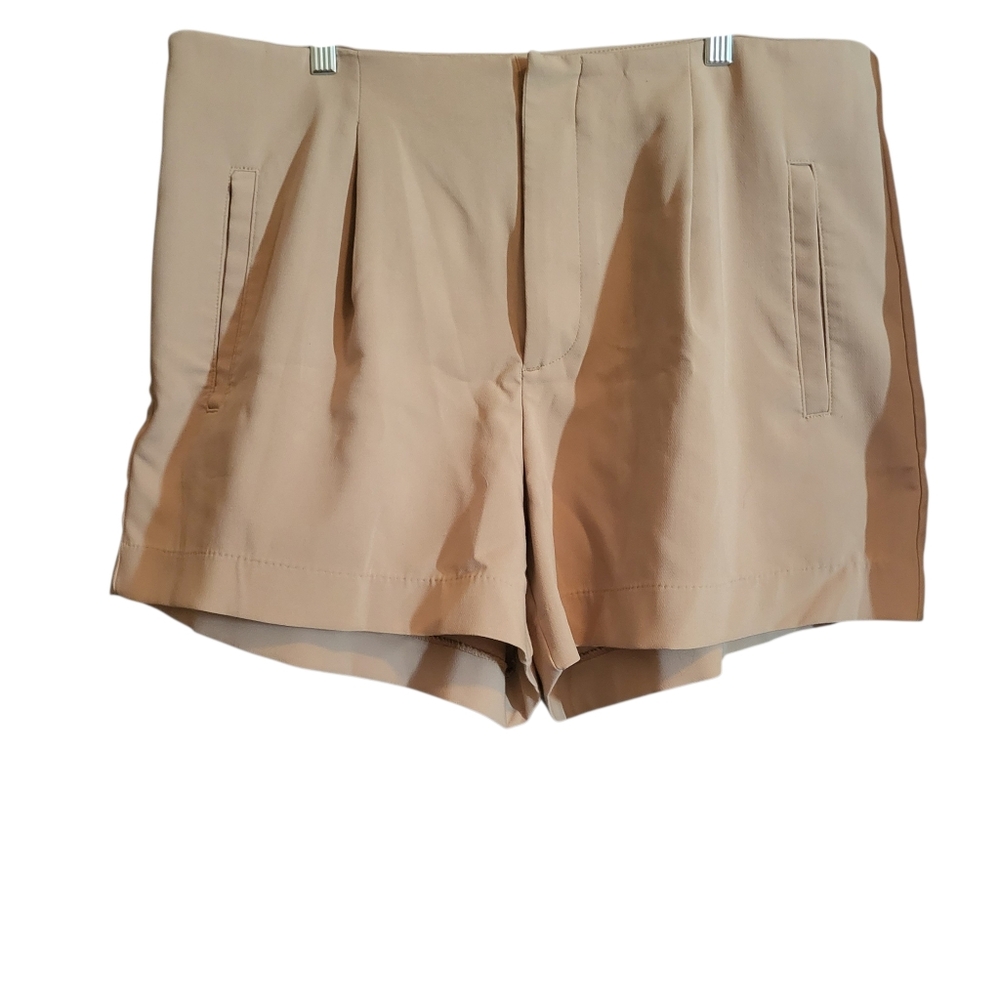 A New Day Dress Shorts Tan sz 17